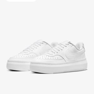 Nike Court Vision Alta LTR White Shoes